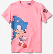 Zara Pink Sonic Tee