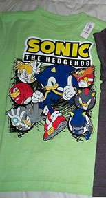 Sonic gang portraits t-shirt