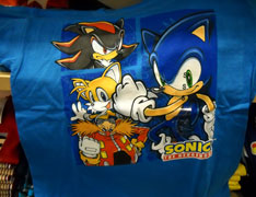 Sonic, Shadow, Tails & Eggman kids shirt