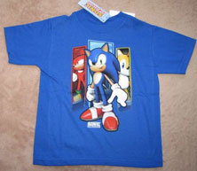 Sonic Heroes trio shirt