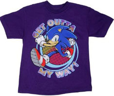 Get outa my way Sonic tee