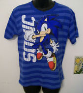 Sonic horizontal stripe shirt