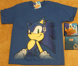 Sonic side fade shirt