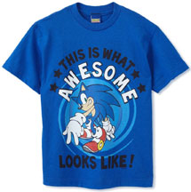 Awesome Modern Sonic Tee