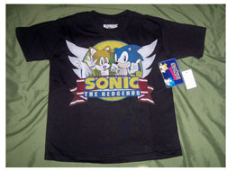 Classic Sonic 2 logo tee