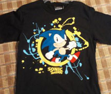 Spatter Ring Sonic Tee