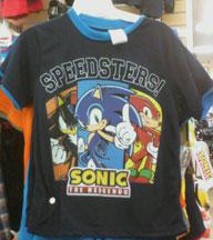 Speedsters Sonic, Shadow & Knuckles tee