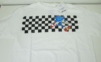 Burlington checker tee