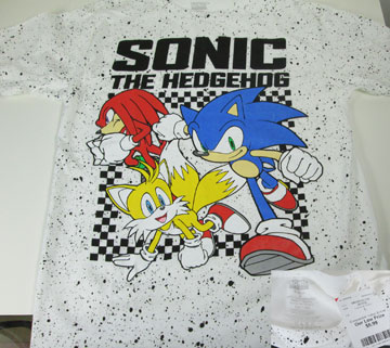 Burlington Sonic Tails & Knuckles Tee