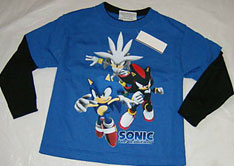 Sonic, Shadow & Silver the Hedgehog long sleeve shirt