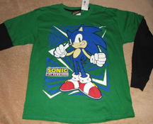 Sonic long sleeve green