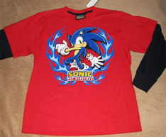 Red Sonic Long Sleeve