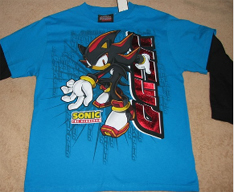 Shadow the Hedgehog blue long sleeve