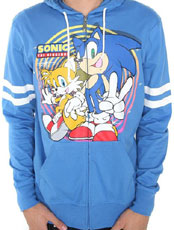 Sonic & Tails hoodie jacket