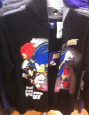 Too fast for you Modern Sonic clothing