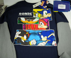 Sonic, Shadow & Knuckles longsleeve