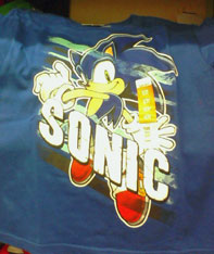 Walmart paint strip Sonic tee