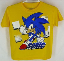 Yellow Sonic Tee