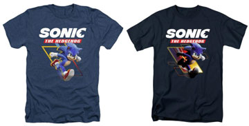 2 Sonic movie shirts