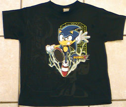 Sonic X black shirt