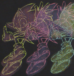 Color jump Sonic shirt