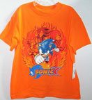 Orange Sonic X shirt