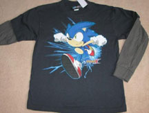 Sonic X running long sleeve