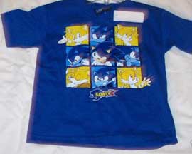 Sonic & Tails tiles shirt Sonic X