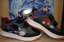 Sonic X Shoe Black with white sole