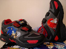 Sonic X Shoe Black & red