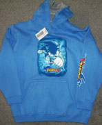 Blue Sonic X Hoodie