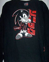 Sonic X long  shirt