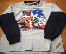 Sonic X long shirt