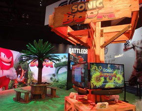 Sonic Boom booth tree