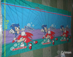 Sonic & Knuckles finland cloth item