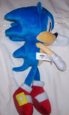 GAME Sonic Plush side