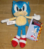 GAME Sonic Plush front