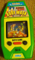 Sonic body wash game