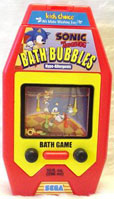 Sonic bath bubbles game