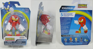 2.5 inch Knuckles the Echidna jakks pacific figure