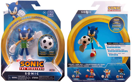 Sonic Soccer bendable box