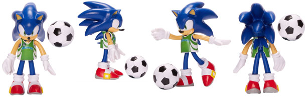 Sonic Soccer bendable turnaround