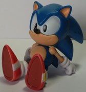 Classic Sonic figure sitting pose