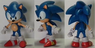 Classic Sonic Figure turnaround