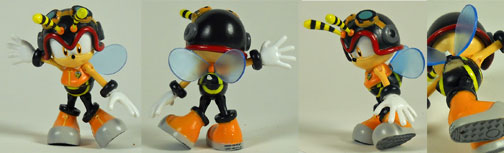 Jazwares 3 inch Charmy figure turnaround