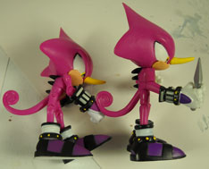 Jazwares 3 inch Espio Figure side