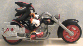 Shadow the Hedgehog racer figure side