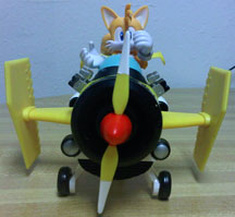 Tails Racer Figure front