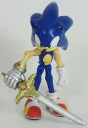 Jazwares 3 inch Sonic Black Knight figure 