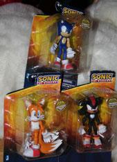 Sonic, Tails, Shadow new boxes